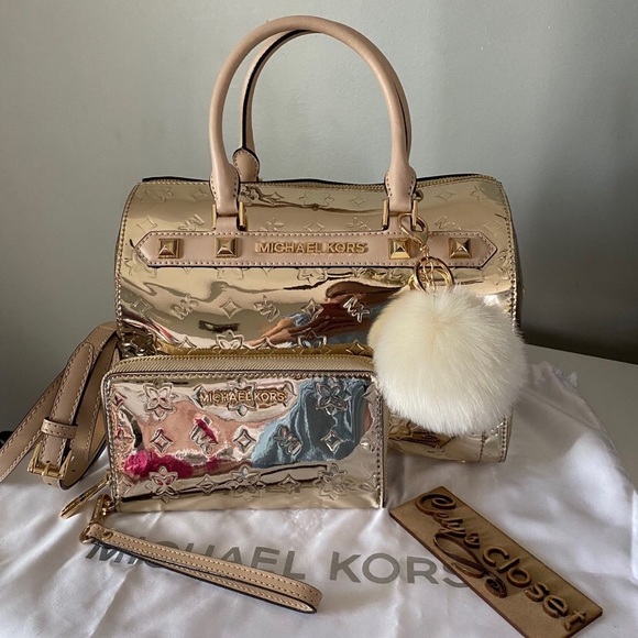 Michael Kors duffle bag With matching wallet - Picture 1 of 8